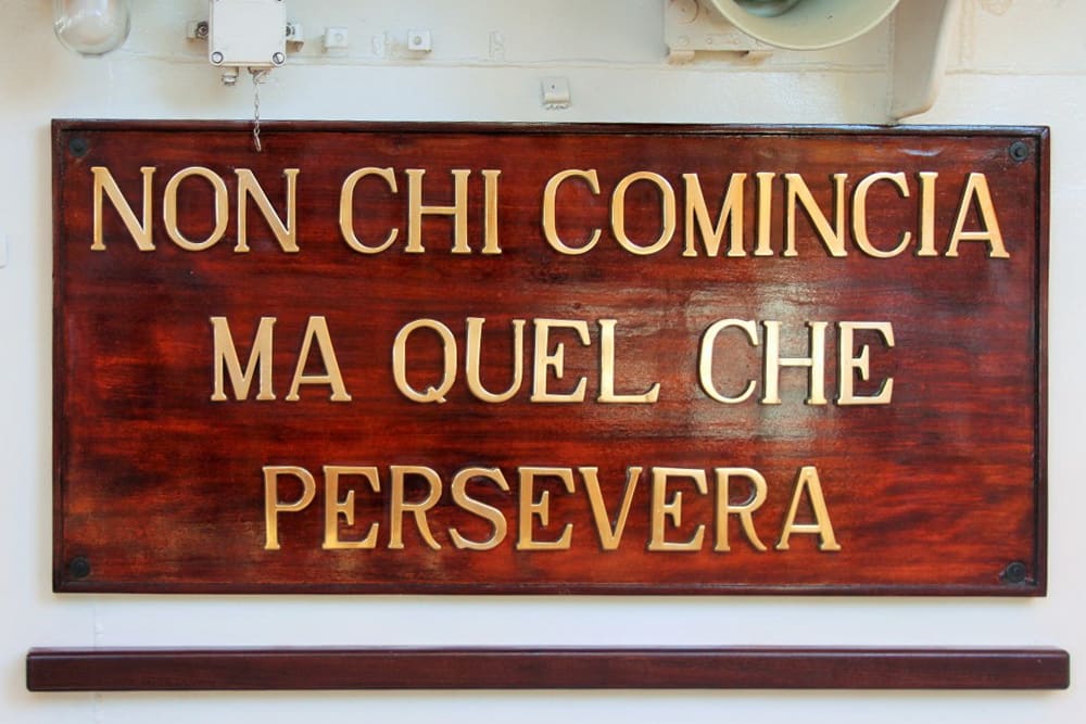 Coach Daniele - The Inner Balance - Mental Coaching - Perseverare